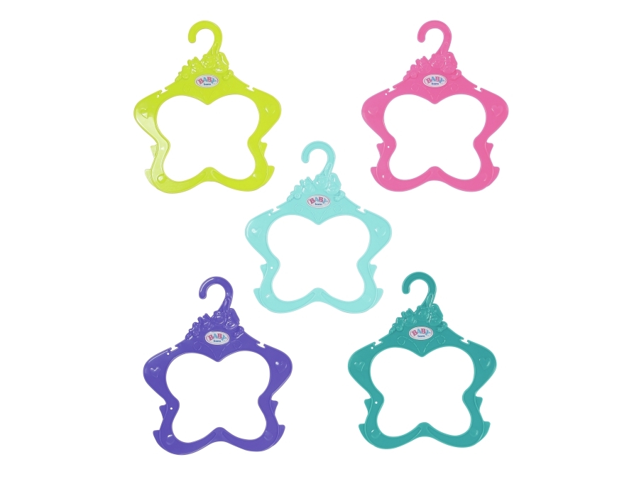 Baby Born Hanger, 5 Pack, Puppen-Kleiderbügel, 3 Jahr(E), 200 G