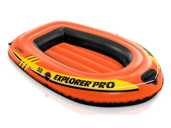 Intex Explorer Pro 50, Pool, Aufblasbares Boot, Schwarz, Orange, Gelb, Pvc, Vinyl, 1 Person(En), 40 Kg