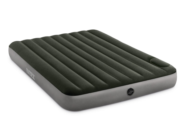 Intex Downy Luftmadras m/indbygget Fodpumpe 152x203x25 cm