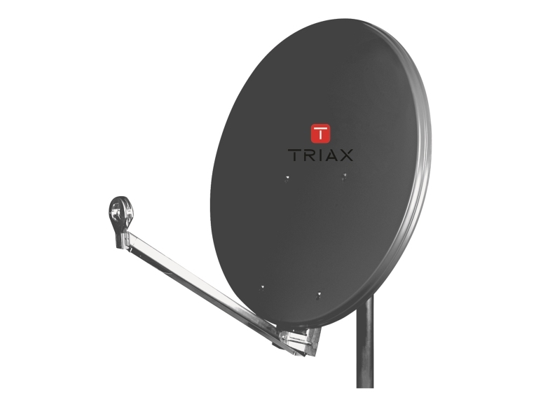 Triax Hit Fesat 75 Sg, 10,7 - 12,75 Ghz, 37,3 Dbi, 15 - 45°, 21°, Sort, Grå, Aluminium
