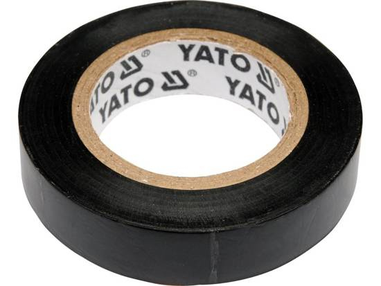 YATO TASMA elektro-isoleringstape 12 mm x 10 m sort 8152