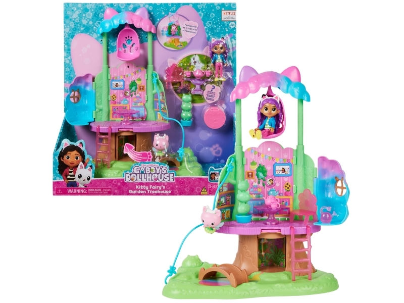 Gabby´s Dollhouse Kitty Fairy's Garden Treehouse