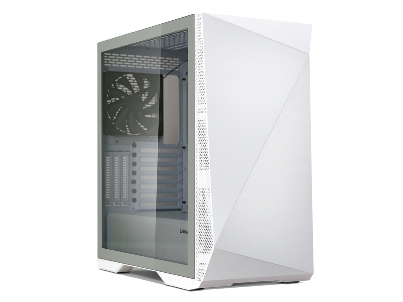 Zalman Z9 Iceberg Atx Mid Tower Pc Case, White Fan, Midi Tower, Pc, Weiß, Atx, Eatx, Micro Atx, Mini-Itx, Kunststoff, Stahl, 18,5 Cm