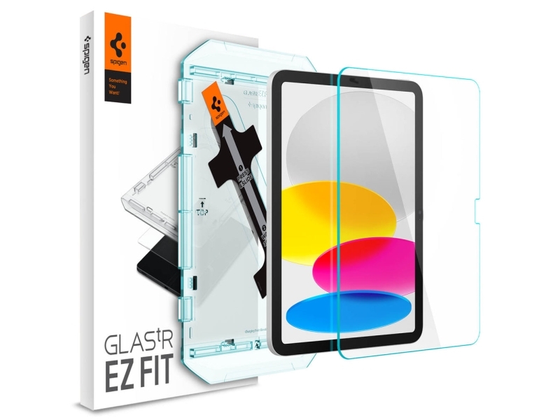 Spigen Ez Fit Glas.Tr, Klar Skærmbeskytter, 9H, Hærdet Glas, 1 Stk