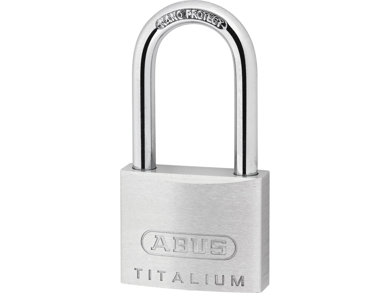 Abus Titalium Vorhängeschloss 64Ti/40, Hoher Bügel 40 Mm
