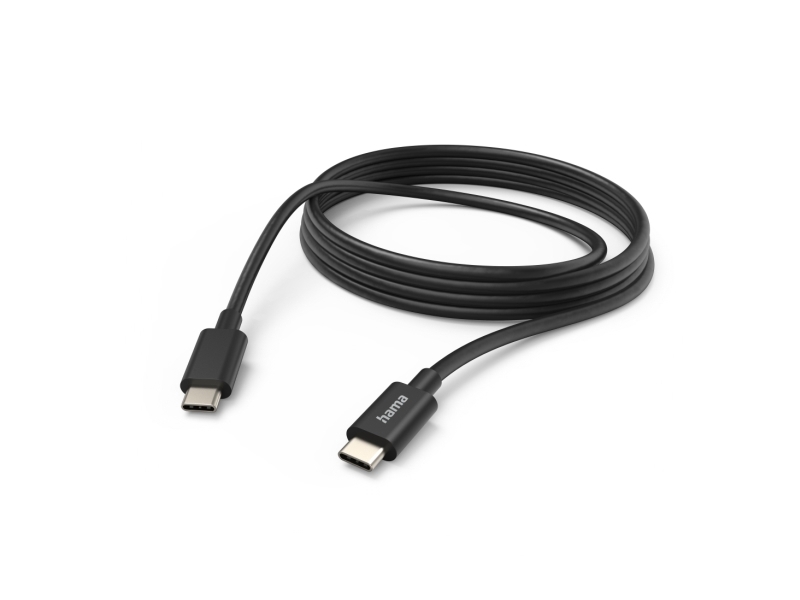 Hama 00201593, 3 M, Usb C, Usb C, Usb 2.0, 0,48 Gbit/S, Schwarz