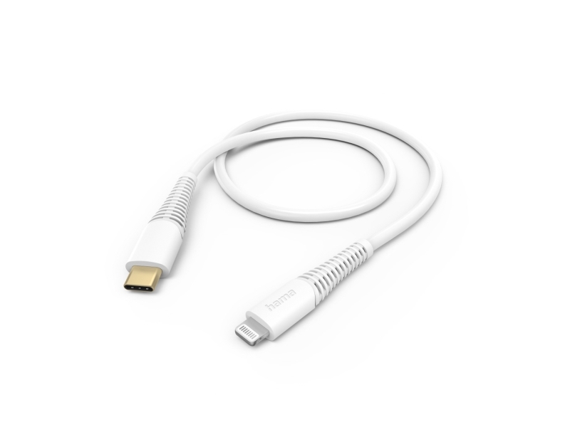 Hama 00201603, 1,5 M, Lightning, Usb C, Hanstik, Hanstik, Hvid