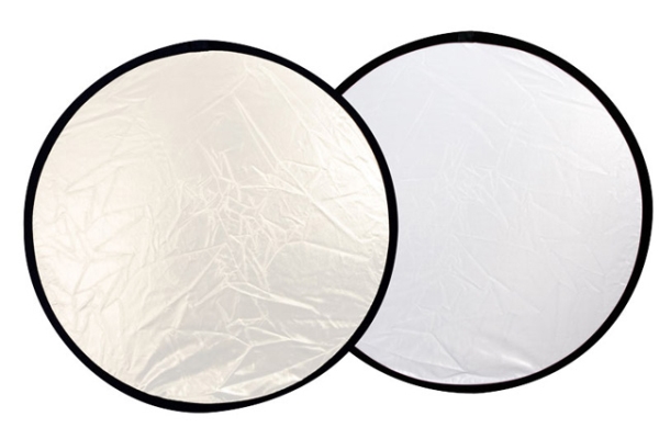 Falcon Eye 2-In-1 Reflexionsschirm R-60Sw 60 Cm Silber/Weiß