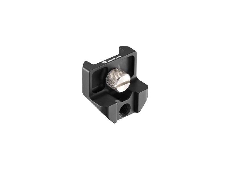 Manfrotto Mvgbf-Cfac, Adapter Für Schuhbefestigung, Schwarz, Aluminium, 3 Kg, 3/8 Zoll, 45 Mm