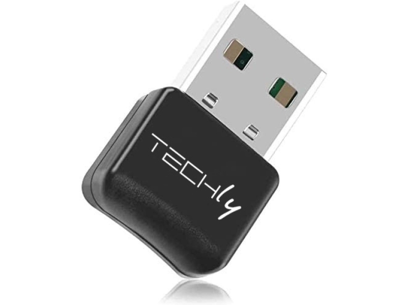 Techly Idata Usb-Blt5, Usb-Empfänger, 29 G, Schwarz