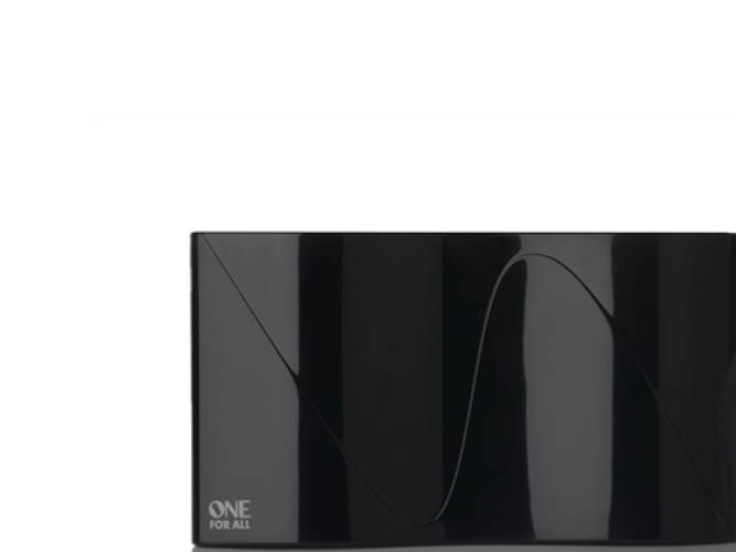 Halterung One For All Dvb-T Designantenne Schwarz Sv9323-5G