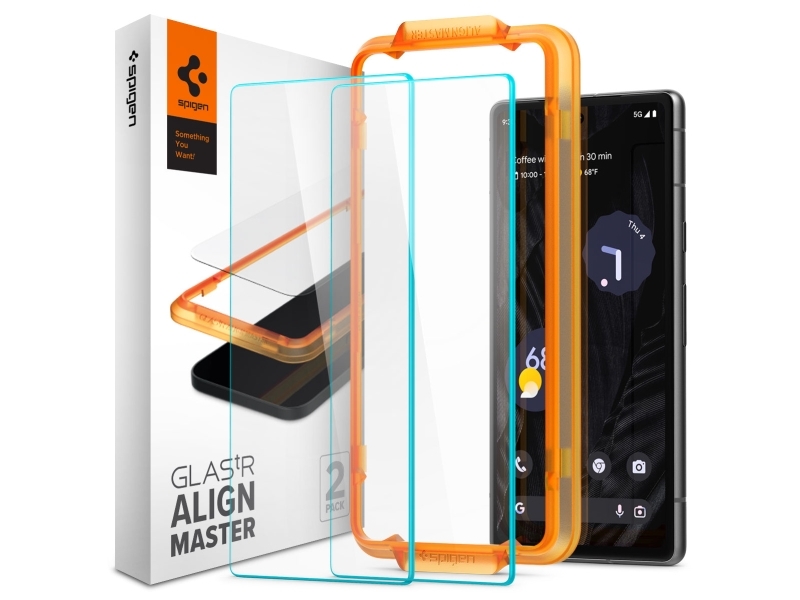 Spigen Glas.tR AlignMaster, Google, Pixel 7a Spigen case, 1 stk