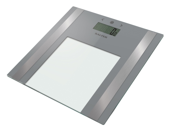 Salter 9158-Sv3r, Elektronische Personenwaage, 180 Kg, 100 G, Grau, Kg, Lb, Rechteck