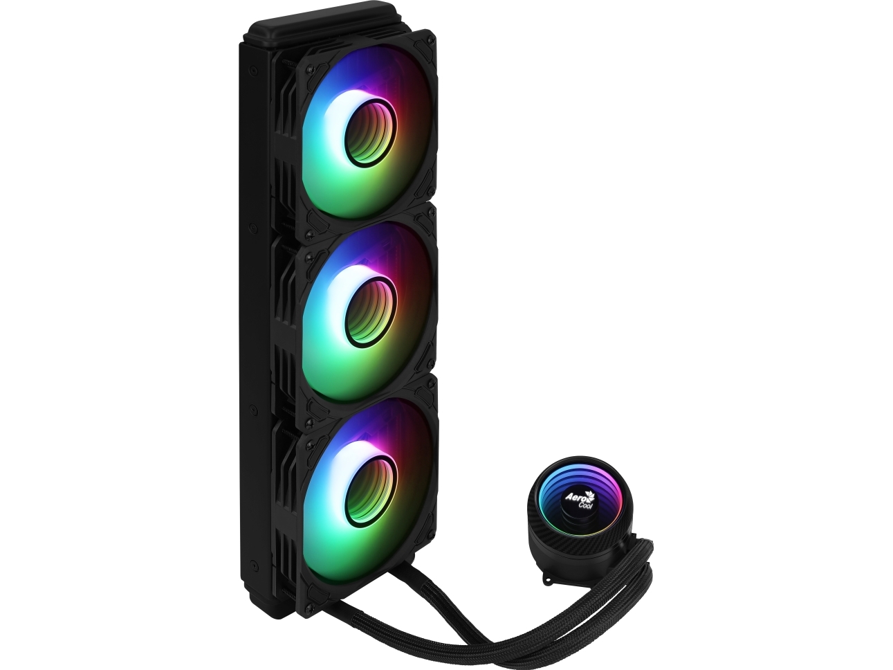 Aerocool Mirage L360, Alt-I-En Væskekøler, Sort