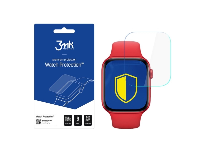 3Mk Watch Protection, Displayschutz, Smartwatch, Transparent, Apple, Watch 6 44Mm, Watch Se 44Mm, Gehärtetes Glas
