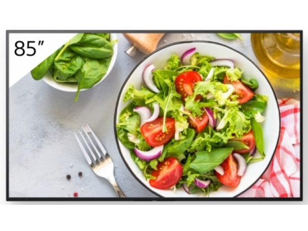 Sony Fw-85Bz35l, Digital Fladpaneldisplay, 2,16 M (85"), Lcd, 3840 X 2160 Pixel, Wi-Fi, 24/7