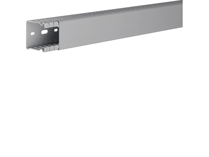 Hager BA64004007030B, Kabelränna, Grå, PVC, V0, 47 mm, 2000 mm