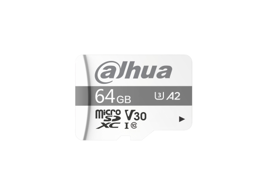 Dahua Technology Dhi-Tf-P100/64 Gb, 64 Gb, Microsdxc, Klasse 10, Uhs-I, 100 Mb/S, 38 Mb/S