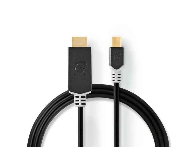 Nedis Ccbw37604at20, 2 M, Mini Displayport, Hdmi, Hanstik, Hanstik, Lige