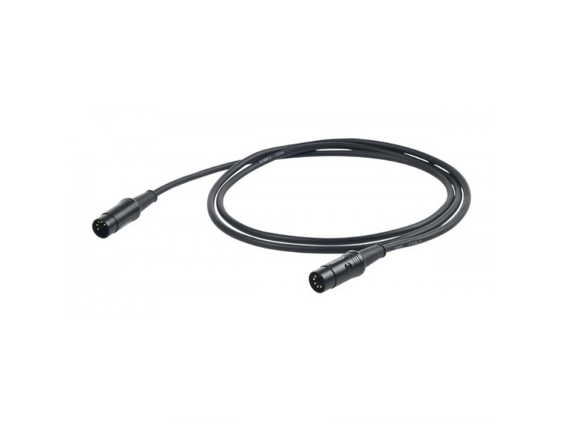 Proel Chl400lu3, Xlr (5-Pin), Weiblich, Xlr (5-Pin), Weiblich, 3 M, Schwarz