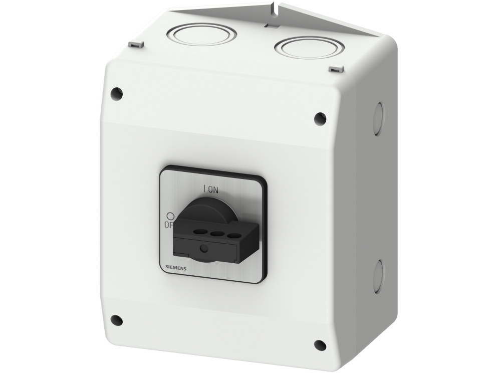 Siemens Afbryder 3Ld21855vd21, 6P, Ip65, 199 Mm, 152 Mm, 202 Mm, 149 Mm