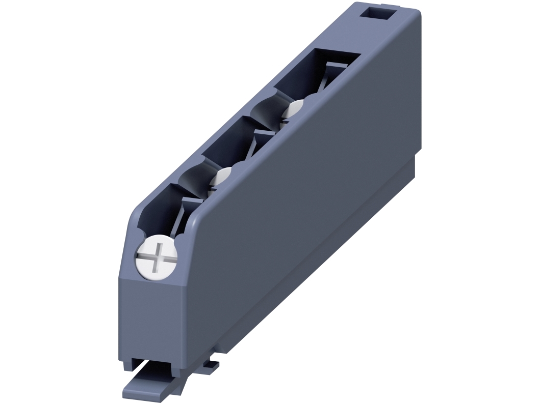 Siemens Klemme 3-Pol. Schraub 1X2,5Qmm,, 13 G, 80 Mm, 60 Mm, 15 Mm