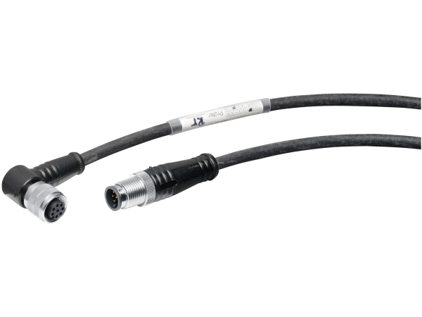 Siemens Conn. Cable Rs422, M12/M12 Abgew, 10M, Schwarz