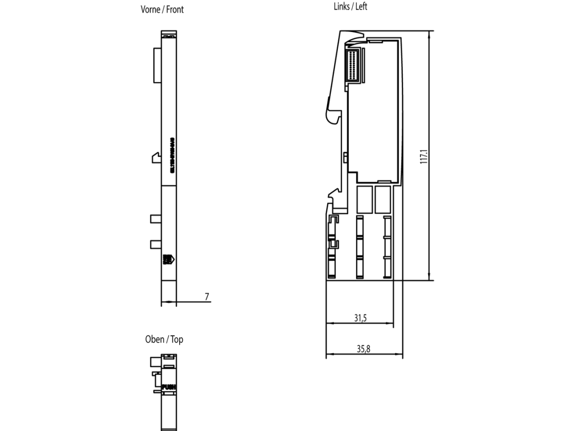 Siemens 6Dl1193-6Pa00-0Aa0 Plc-Tilbehør