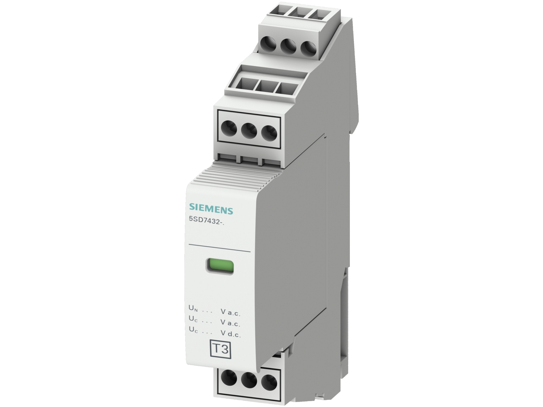 Siemens 5SD74326 5SD7432-6 Kombiableiter 1 St., 10 A, IP20, 120 V