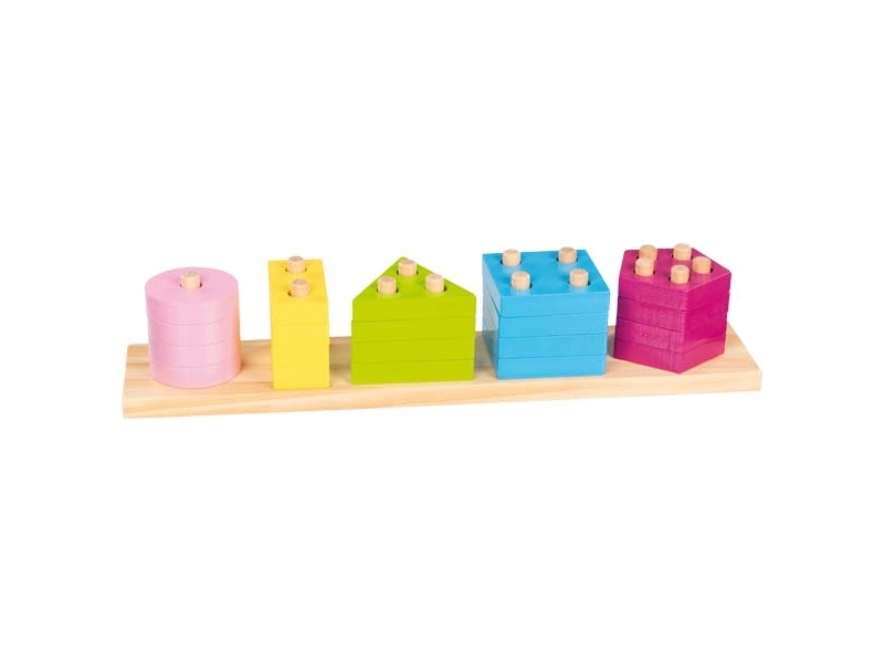 Goki Sort Colours, 2 År, Træ