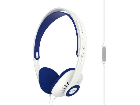 Koss Kph30i, Ledningsført, 15 - 25000 Hz, Hovedtelefoner, Blå, Hvid