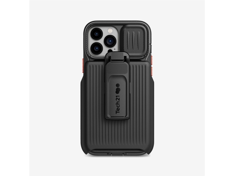 Tech21 Evo Max W/Holster, Cover, Apple, Iphone 13 Pro Max, 17 Cm (6.7"), Schwarz