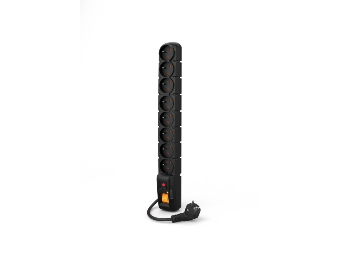 Acar S8 Pro 8-Fach Steckdosenleiste 5 M Schwarz (W0144)