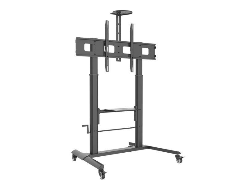 Techly-vaunu - max. 110 / 120 kg / VESA 1200 x 600 - Korkeussäätöinen