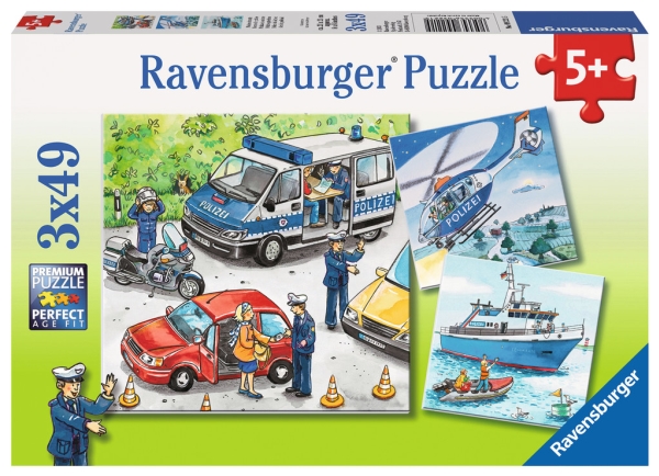 Ravensburger Raven. 3X49 El. Politi W Promotions