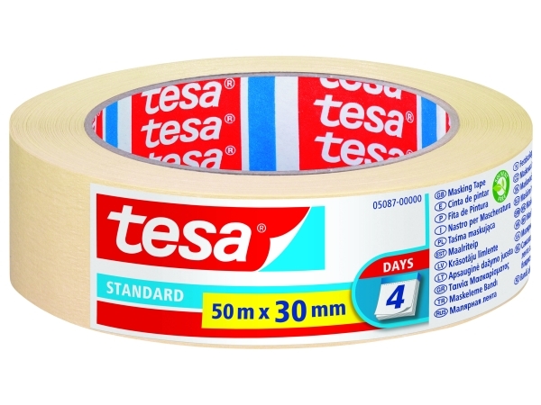 Tesa Nastro In Briefkleber 30 Mm X 50 M, 50 M, Beige, Papir, 30 Mm, 1 Stk