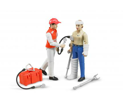 Bruder Figure set Emergency services toy