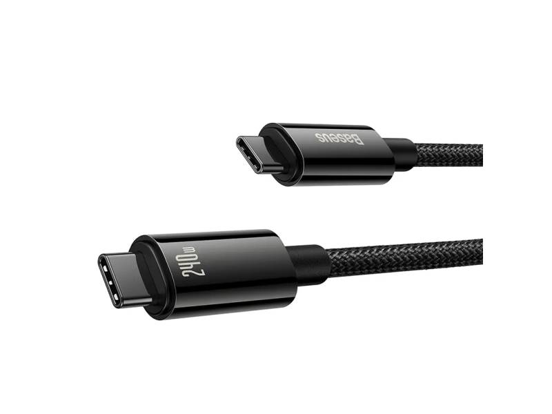 Baseus Cawj040201, 3 M, Usb C, Usb C, Usb 2.0, 0,48 Gbit/Sek, Sort