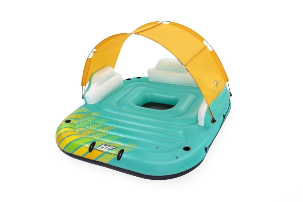 Bestway 43407, Mehrfarbig, Schwimmende Insel, Monochromatisch, Pvc, Junge/Mädchen, 450 Kg