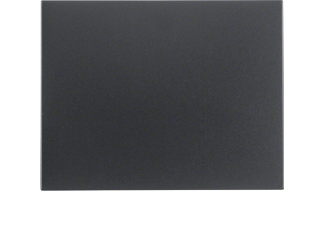Hager 14057006, Anthrazit, Kunststoff, Thermoplast, Schraubenlos, Jede Marke, 1 Stück(E)