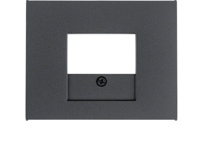 Berker 10357006, Anthrazit, Konventionell, Berker, Matte, Tae, 1 Stück(E)