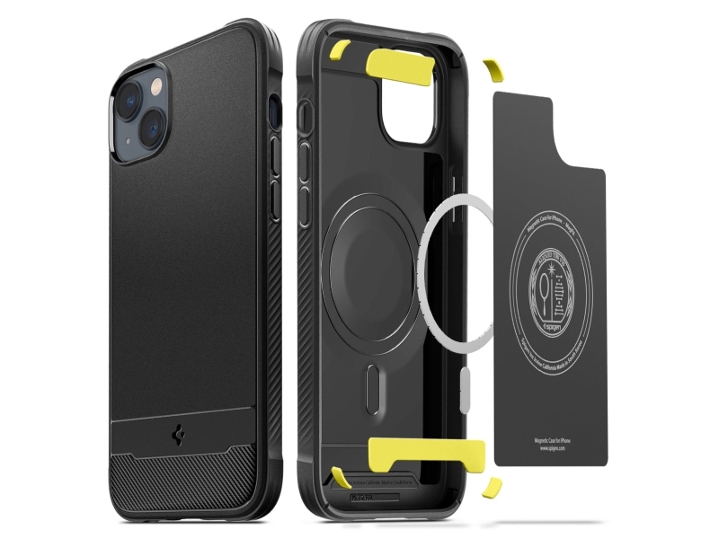 Spigen Acs05036, Cover, Apple, Iphone 14, 15,5 Cm (6.1"), Schwarz