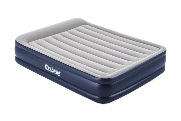Bestway 67630, Dubbelmadrass, Queen size-s&auml;ng, inomhus, Inbyggd luftpump