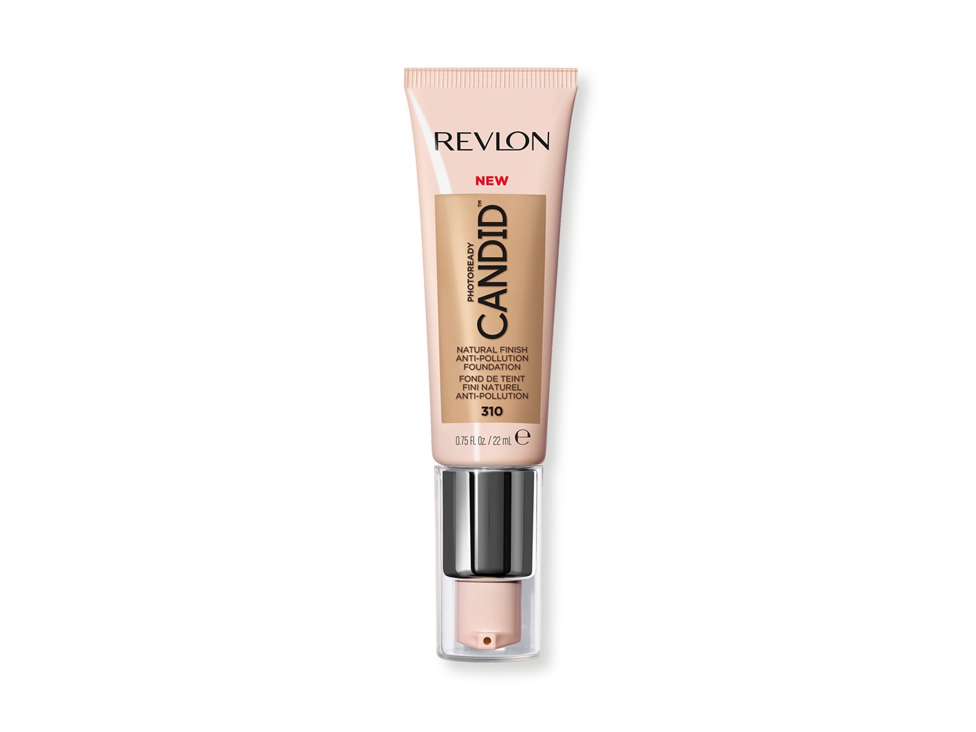 Revlon Photoready Candid Natural Finish Foundation With Anti-Pollution Antioxidant And Anti-Blue Light Ingredients 0.75 Fl. Oz. 310 Butterscotch