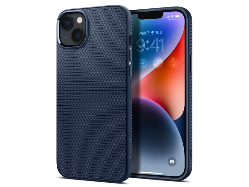 Spigen Acs04892, Cover, Apple, Iphone 14 Plus, 17 Cm (6.7"), Blau