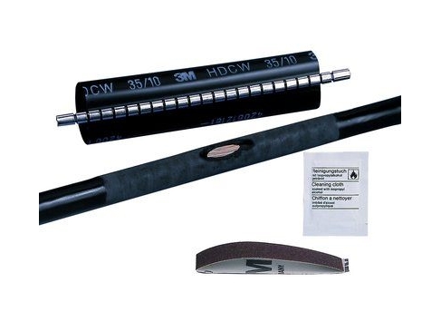 3M Hdcw-110/30-500, Schrumpfschlauch, Schwarz, 50 Cm, 12 Cm, 1 Stück(E), 2,8 Cm