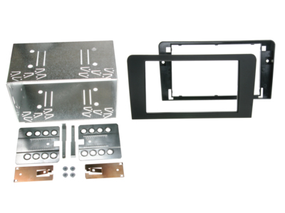 ACV 2-DIN RB Audi A3 PRO, Runko, Audi, Audi, Audi, Audi A3:2003, 2004, 2005, 2006, 2007, 2008, 2009, 2010, 2011, 2012, 2013, Musta, Metallia