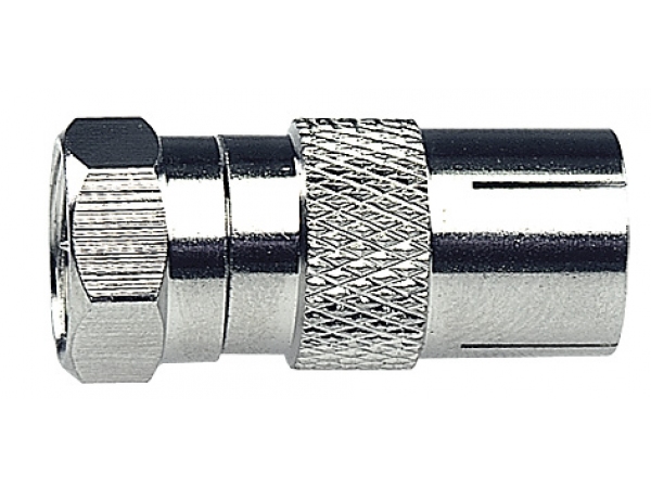 Axing Cfa00100, F, Iec, Stecker, Buchse, Edelstahl, 1 Stück(E)