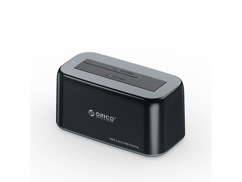 Dockingstation Für 2,5"/3,5" Sata Hdd/Ssd - Schwarz