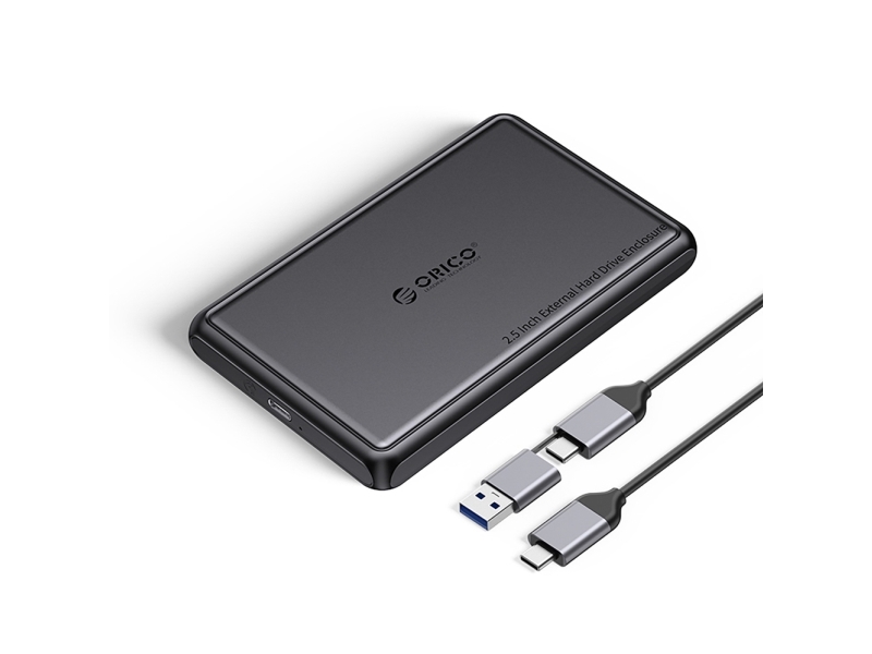 Orico Ddl25-C3 2,5" Hdd/Ssd Usb-C 5Gb/S Laufwerksschacht - Schwarz